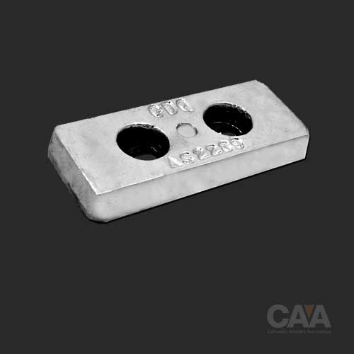 ANODE 2.4KG 2H 198X85X25 75 CRS