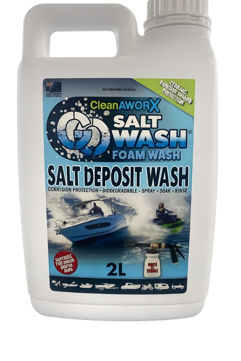 GO-SALT WASH SPRAY ON FOAM SALT CLEANER REMOVER 2L