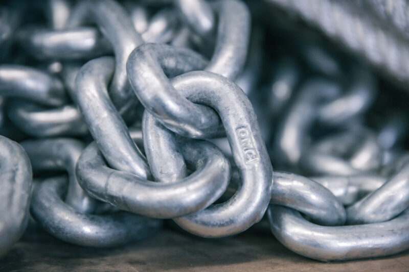 OMC 13MM G43 GAL ANCHOR CHAIN P/M (180)