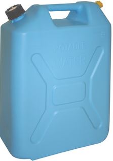 JERRY CAN WATER BLUE 20L