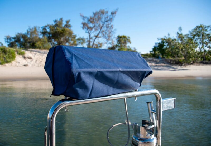 DROP ON BBQ COVER NAVY CLASSIC NEW >2024/25