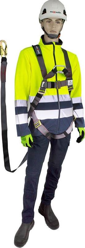 FULL BODY HARNESS WITH 2M LANYARD & SNAP