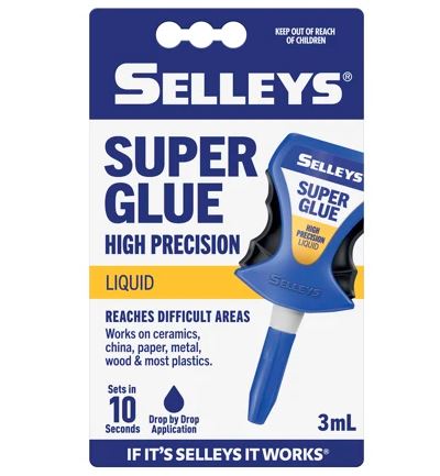 SELLEYS SUPER GLUE HIGH PRECISION LIQUID 3ML (6)