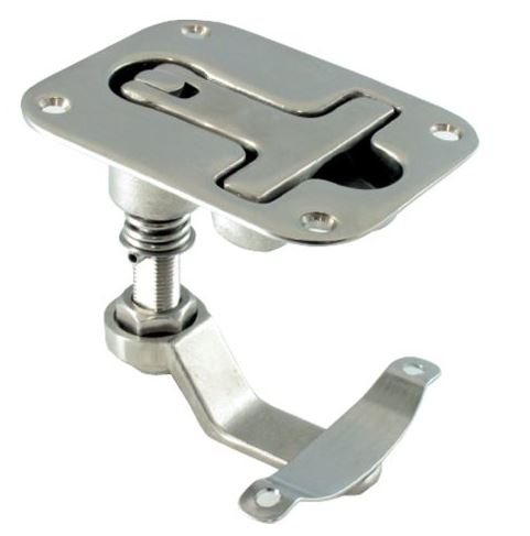 CATCH FLUSH TWIST CAST S/S 97X75MM