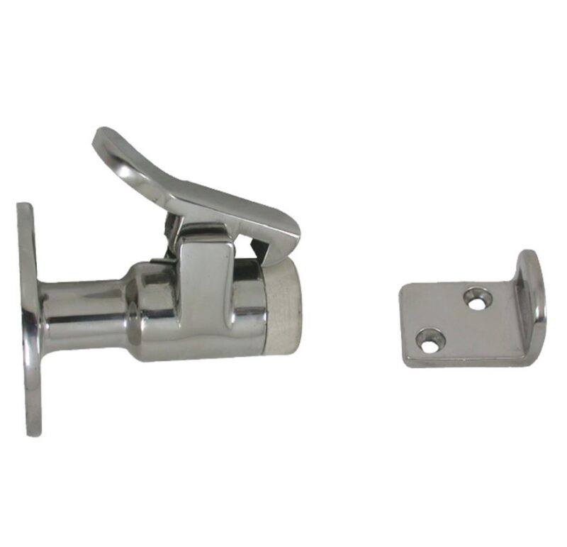 CATCH DOOR STOP CAST S/S 87MM STAND OFF