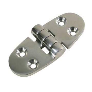 H/D HINGE 12MM PIN 82MM X 35MM SS 316 P