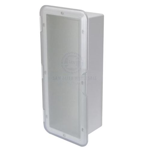 EXTINGUISHER BOX WITH CLEAR DOOR