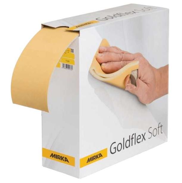 MIRKA GOLDFLEX P180 PERF ROLL SOFT 115X125MM