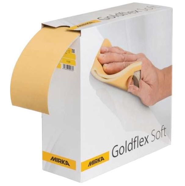 MIRKA GOLDFLEX P240 PERF ROLL SOFT 115X125MM
