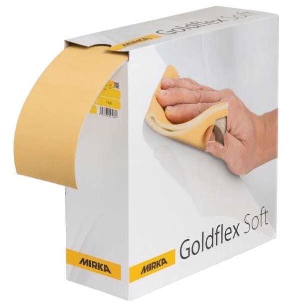 MIRKA GOLDFLEX P320 PERF ROLL SOFT 115X125MM