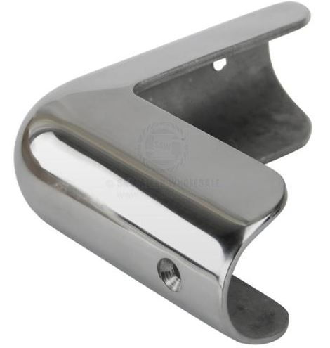 SS 316 GUNWALE CORNER CAP T/S 43MM