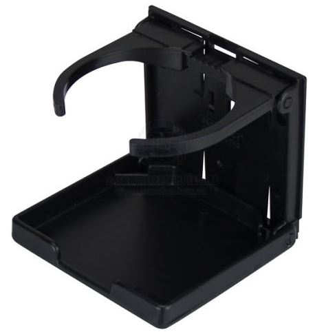 DRINK HOLDER FOLDING BLACK