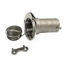 DECK FILLER SS 316 FUEL 1 1/2"