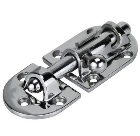 SS ANTI RATTLE BARREL BOLT 90MM