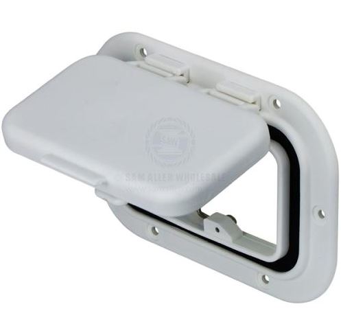 WHITE NYLON SCUPPER 175MM X 120MM