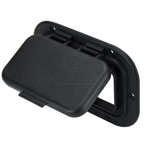 BLACK NYLON SCUPPER 175MM X 120MM