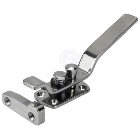 DOOR LATCH 165MM +STRIKER SS 316