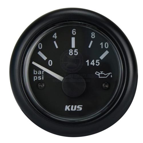 GAUGE OIL PRESS 10BAR BLACK 10-184 OHM
