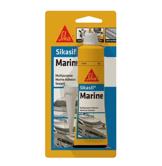 SIKASIL MARINE 75G BLISTER TUBE (12)