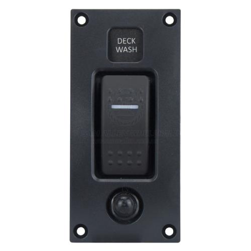 RELAXN SWITCH PANEL DECK WASH IP66 ON/OFF 12/24V 20/10AMP