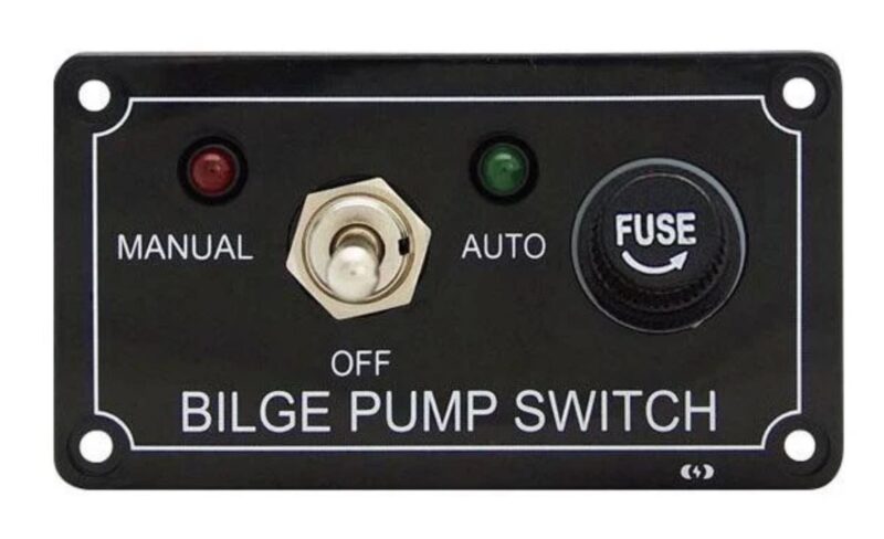 RELAXN BILGE PUMP SWITCH ON OFF AUTO 12V