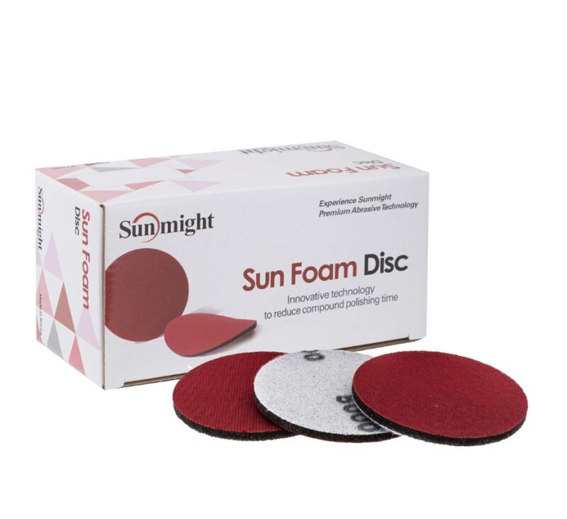 SUNFOAM DISCS 75MM P1000 BOX (20)