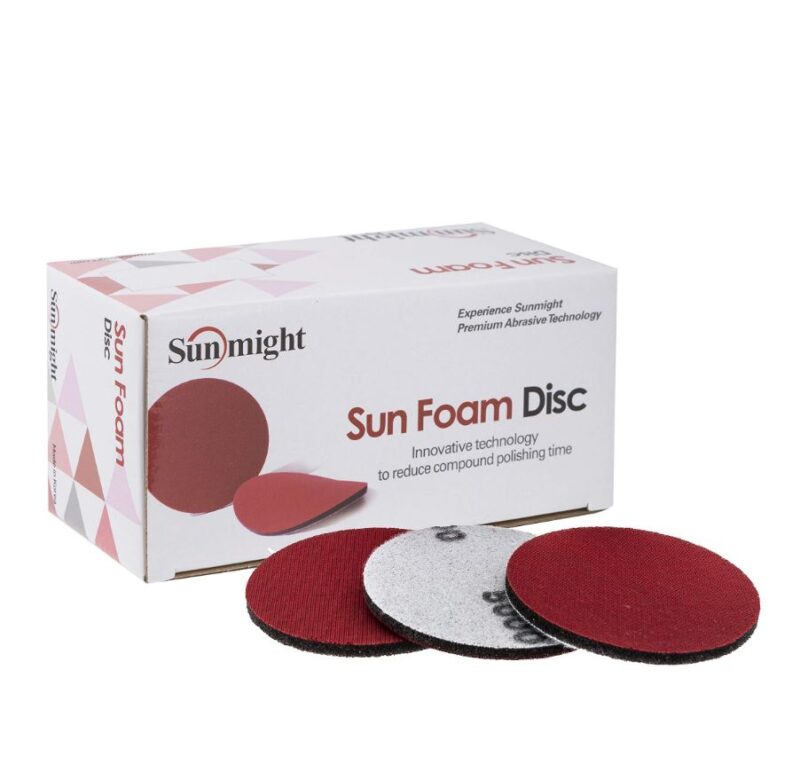 SUNFOAM DISCS 75MM P2000 BOX (20)