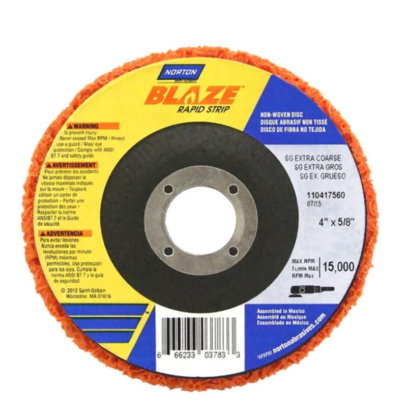 RAPID STRIP BLAZE 4" SG EXTRA COARSE