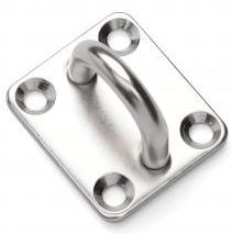 STAINLESS STEEL 316 CAST EYE PLATE 6X35M