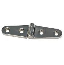 STAINLESS STEEL STRAP HINGE 2.5MM THICK 100MM X 25MM