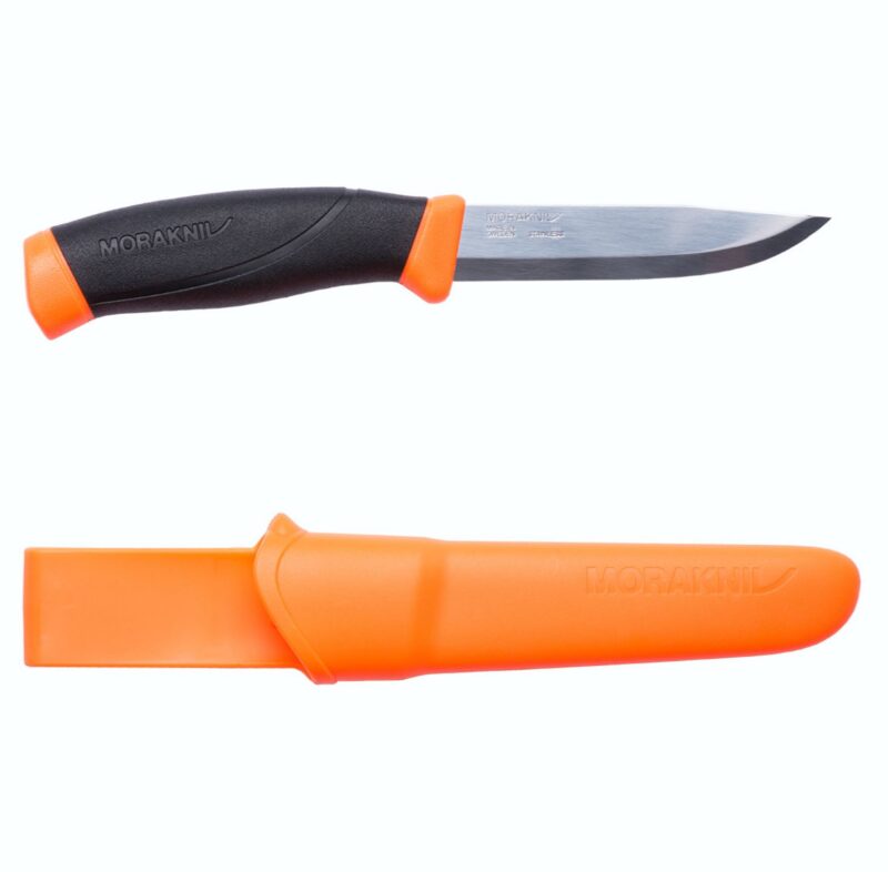 MORAKNIV KNIFE 104MM S/STEEL BLACK/ORANGE
