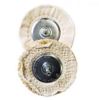 POLISHING WHEEL 100MM 2PCE KIT 6.3 HEX SPINDLE