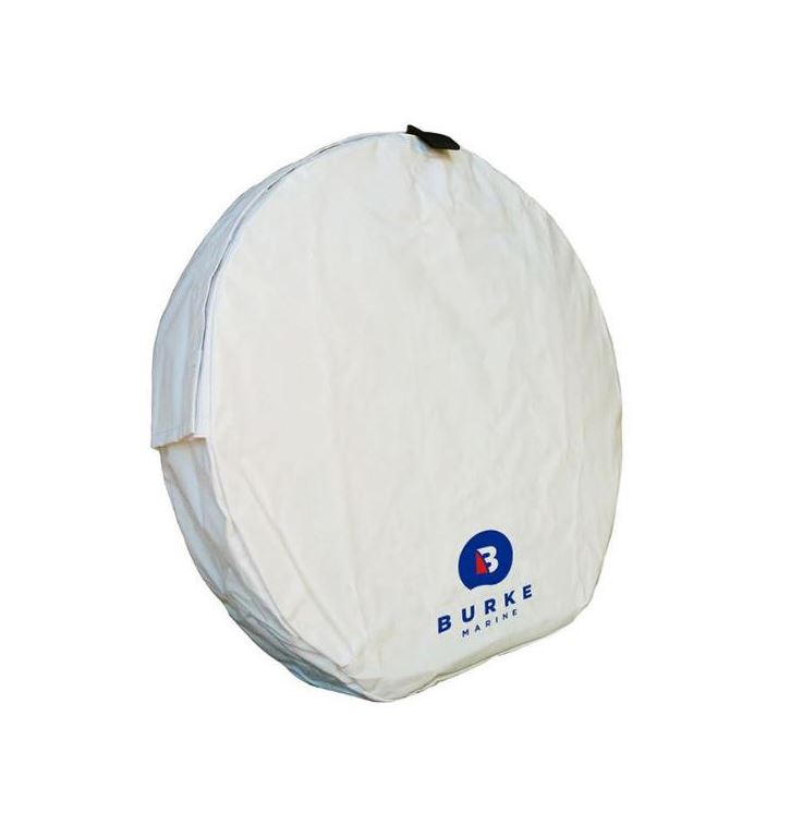 BURKE HORSESHOE LIFEBUOY STOWBAG - WHITE
