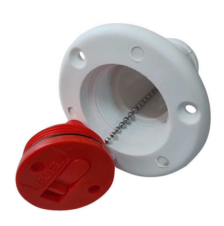 DECK FILL WHITE FUEL 38MM