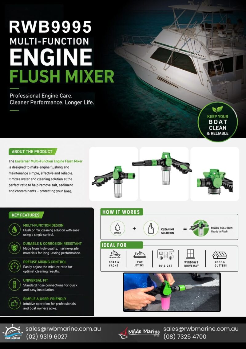 ENGINE FLUSH GUN M/FUNCTION WITH DISPENSER