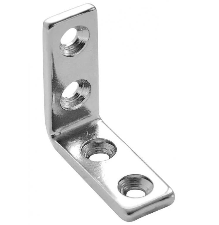 STAINLESS ANGLE BRACKET 61 X 61MM AISI304