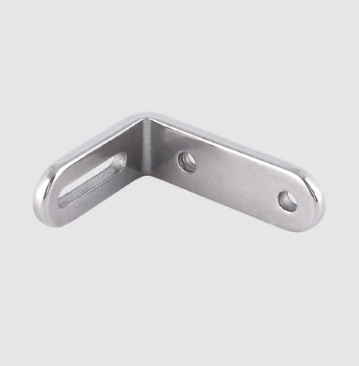 STAINLESS ANGLE BRACKET 65 X 50MM AISI316