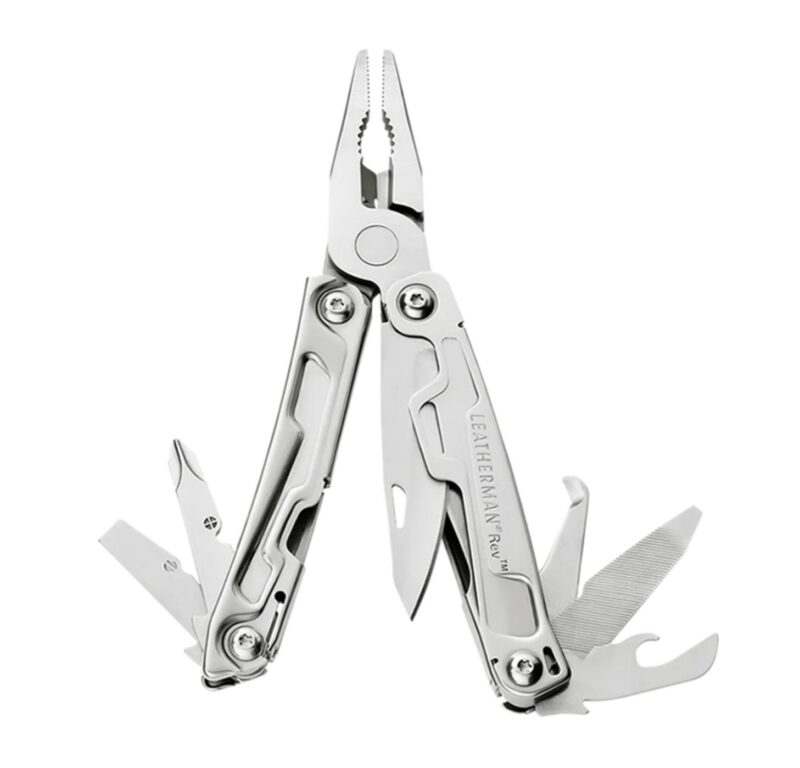 LEATHERMAN REV L/WEIGHT MULTI-TOOL 168GM W/CLIP
