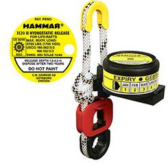 HAMMAR HYDROSTATIC RELEASE H20R YELLOW SOLAS