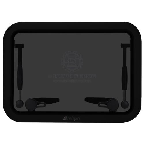 HATCH RELAXN DECK BLACK ALU 387 X 517MM