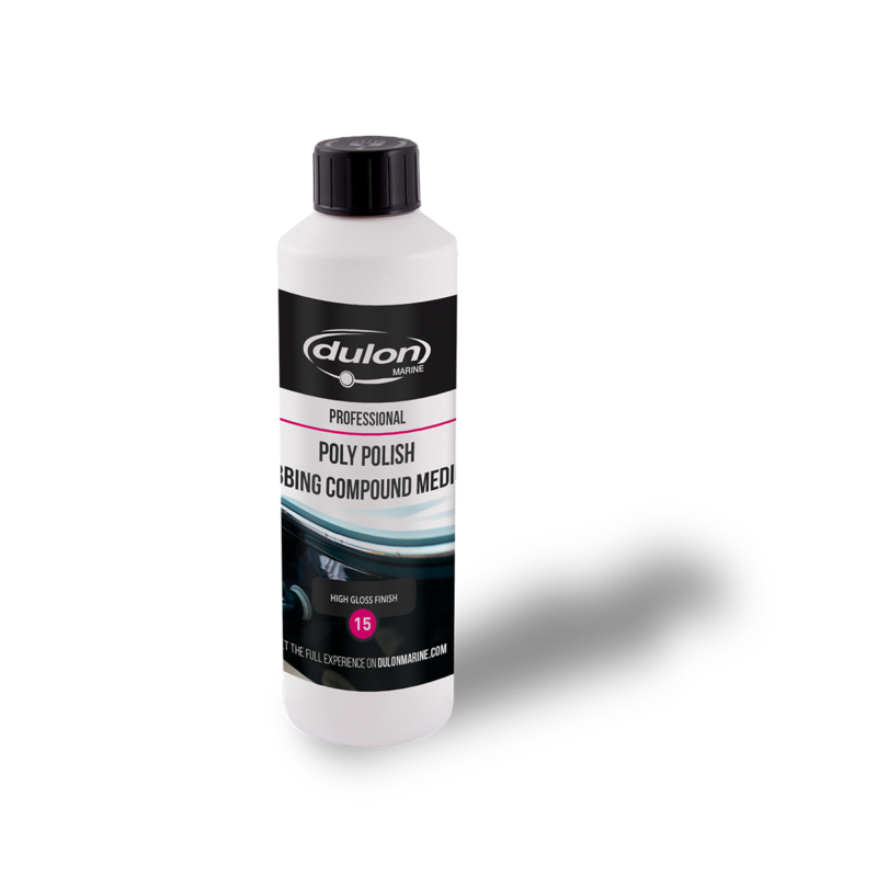DULON POLY POLISH RUBBING COMPOUND - 15 MEDIUM 500ML