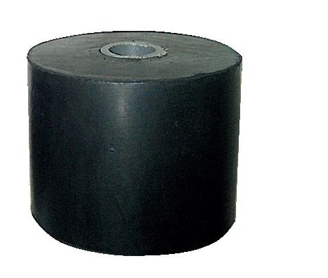 2½" ROUND CAP BLACK 17MM