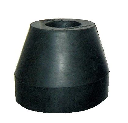 2½" TAPERD CAP BLACK 17MM