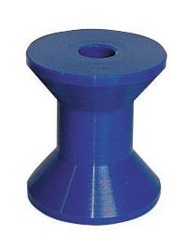 3" BOW ROLLER BLUE 17MM