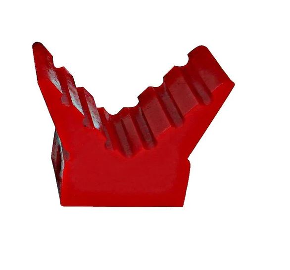 5" POLY V BLOCK RED 20MM