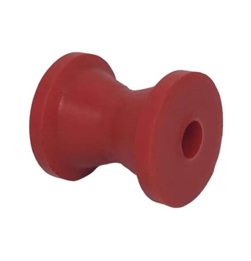 3" BOW ROLLER RED 17MM