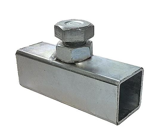 3" WELD ON BRACKET INC BOLT-ZINC PLTD