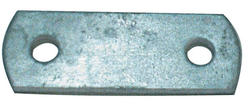 9/16" SHACKLE PLATE - 63MM CENTRE GALV