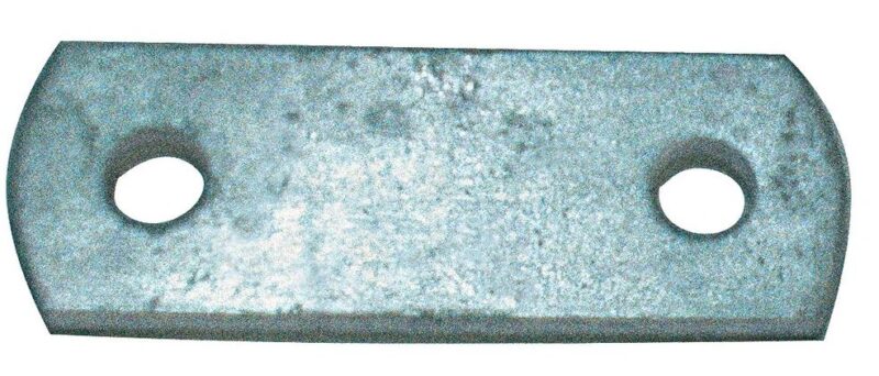 9/16" SHACKLE PLATE - 90MM CENTRE GALV
