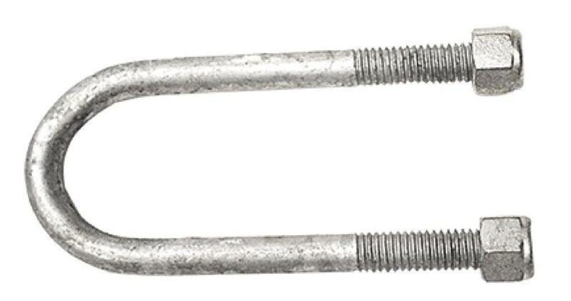 TRAILER U BOLT1/2" X 2" X 4" ROUND (4)
